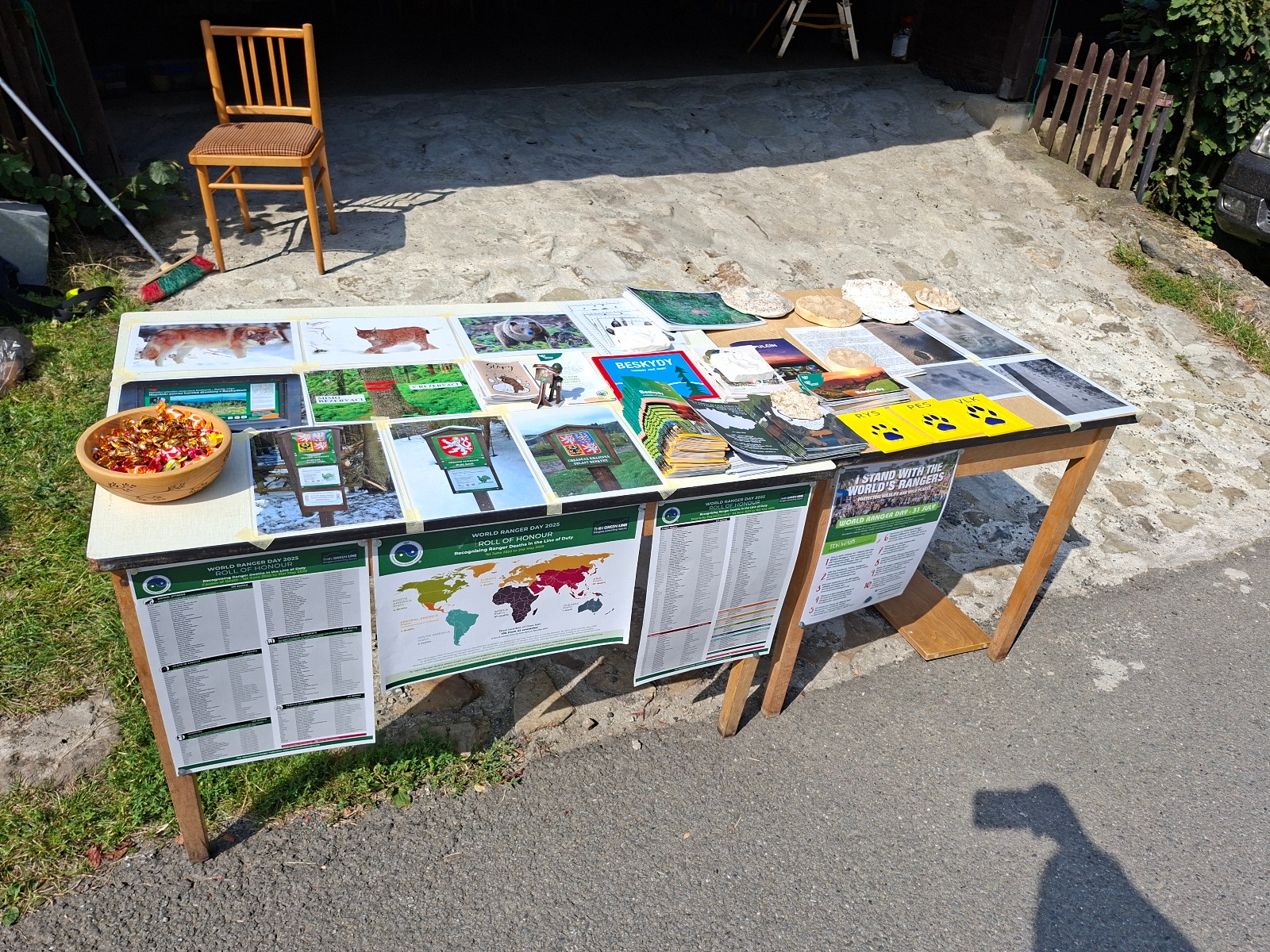 vzdělávací materiály v ochraně přírody pro veřejnost